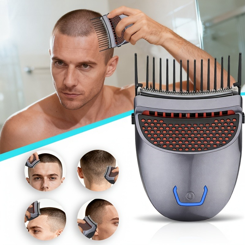 Men'S Grooming Blade - 남성용 DIY 무선 충전식 헤어 클리퍼,