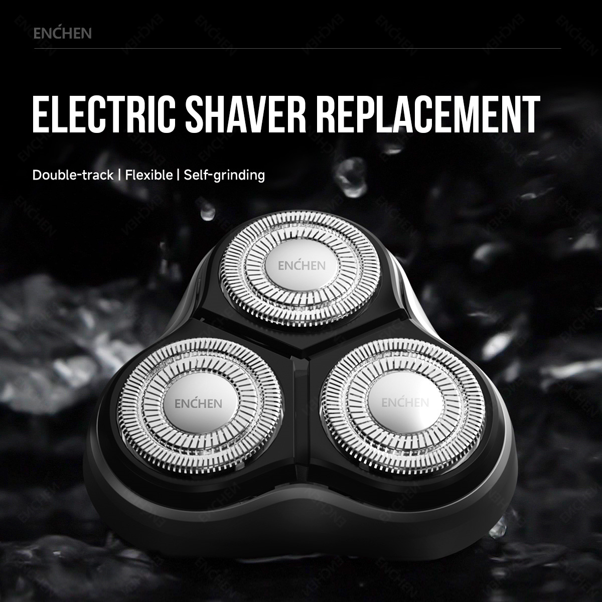 Men'S Grooming Shaver - ENCHEN 블랙스톤 교체용 전기 면도기 헤드