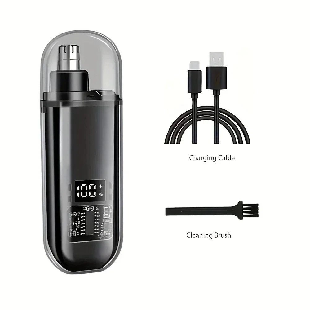 전기 미니 코/귀털 트리머, 컴팩트 휴대용 USB C  - Men'S Grooming Ear Hair 리뷰 및 가격
