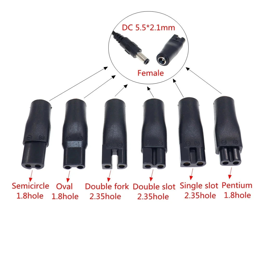 8PCS 교체용 전원 코드 5V 충전기 USB 어댑터  - Men'S Grooming Salon 리뷰 및 가격