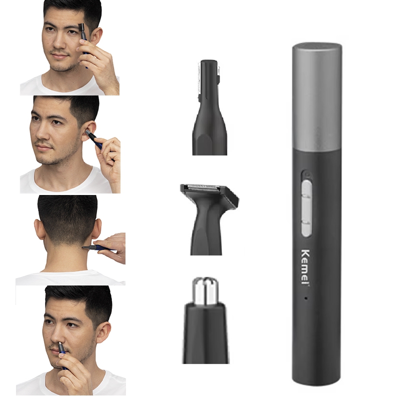 케메이 프로 충전식 코털 트리머 펜 수염 정리 키트 전 - Men'S Grooming Salon 리뷰 및 가격