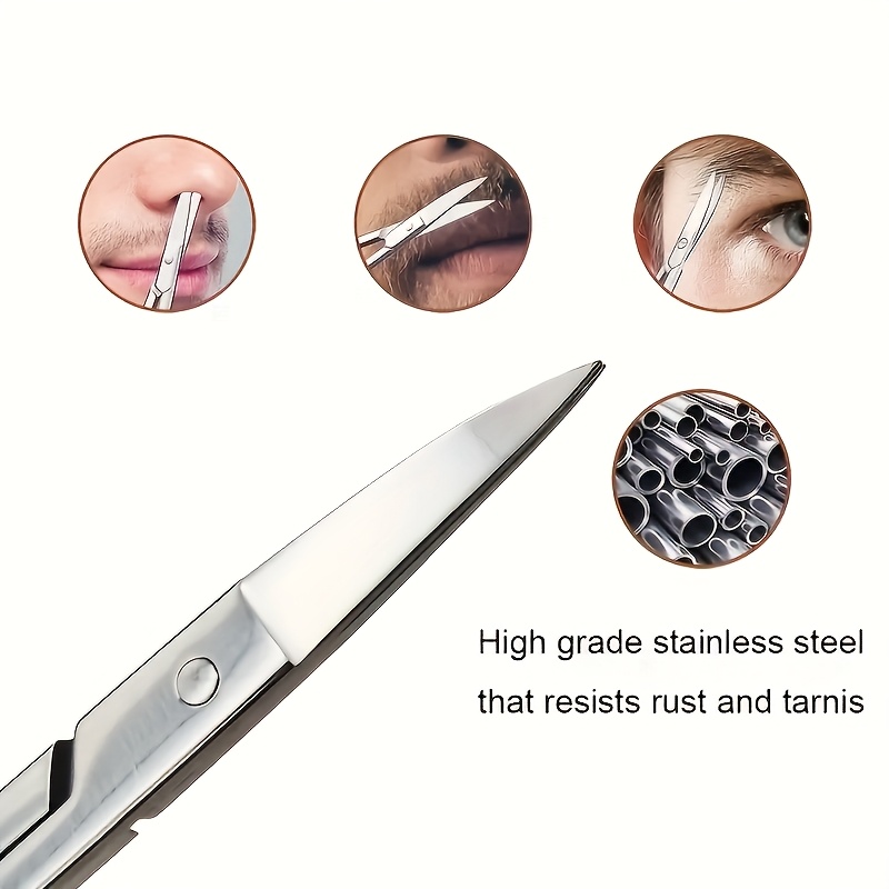 1/3개입 남녀공용 얼굴털 정리 가위 세트 눈썹 코털  - Men'S Grooming Ear Hair 리뷰 및 가격